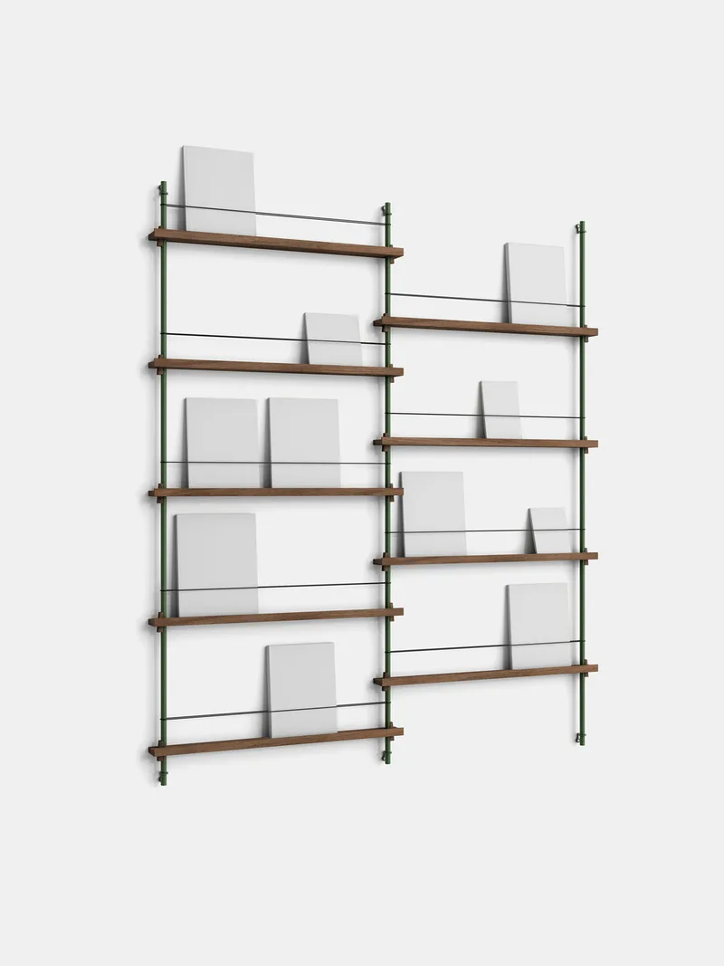 Magazine Shelving – MS.180.2 von MOEBE in Black – Produktfoto 8 von 10