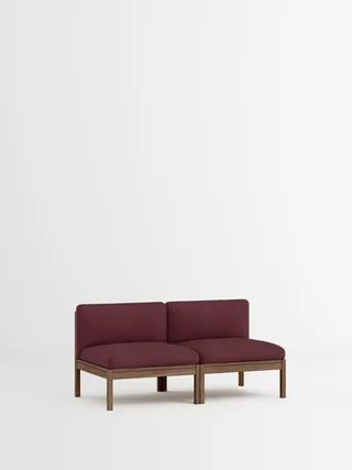 2 Seater Sofa von MOEBE in Autumn, Autumn 681, Smoked Oak – Produktfoto 35 von 35