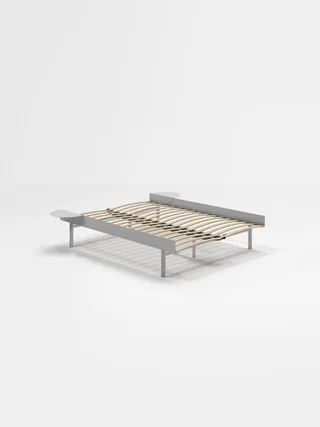 Bed 90 – 180 cm (High) van MOEBE in Stainless Steel, 2, 140 – productfoto 12 van 12