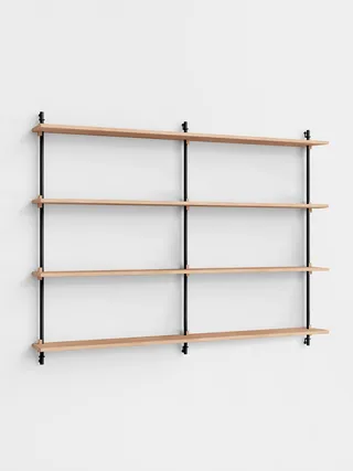 Wall Shelving – ws.115.2.B by MOEBE in Black – product photo 1 of 12