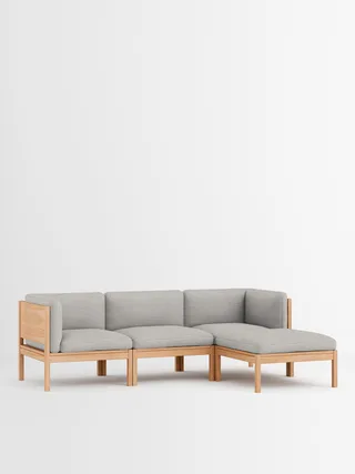 Modular Sofa by MOEBE in Autumn, Autumn 971, Oak – product photo 9 of 14
