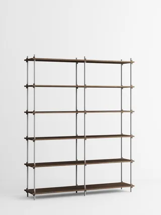 Shelving System – s.200.2.B by MOEBE in Black – product photo 3 of 4