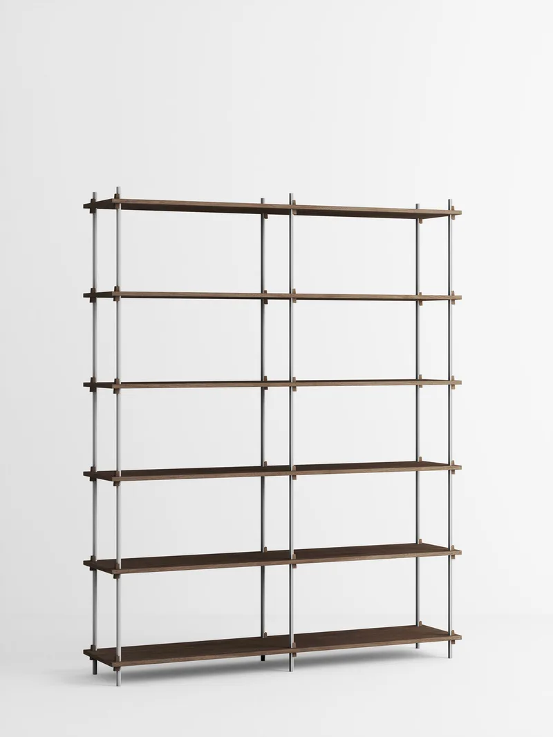 Shelving System – s.200.2.B by MOEBE in Black – product photo 3 of 4