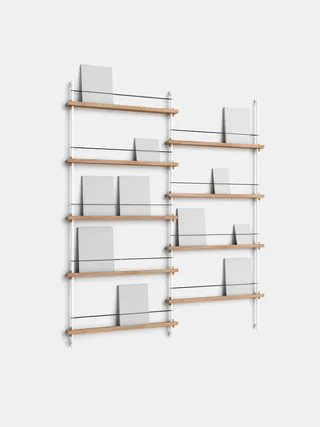 Magazine Shelving – MS.180.2 von MOEBE in Black – Produktfoto 5 von 10