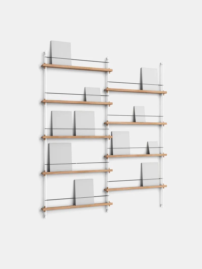 Magazine Shelving – MS.180.2 von MOEBE in Black – Produktfoto 5 von 10