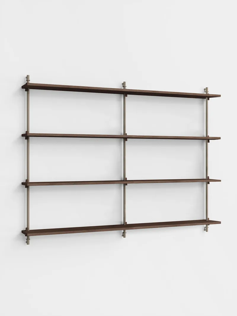 Wall Shelving – ws.115.2.B by MOEBE in Black – product photo 7 of 12