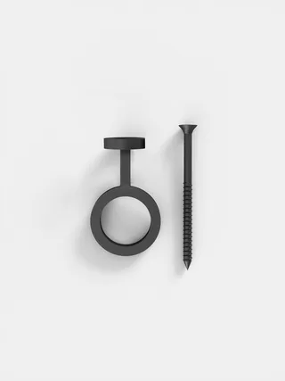 Part – Wall Bracket – ws by MOEBE in Black – product photo 2 of 2