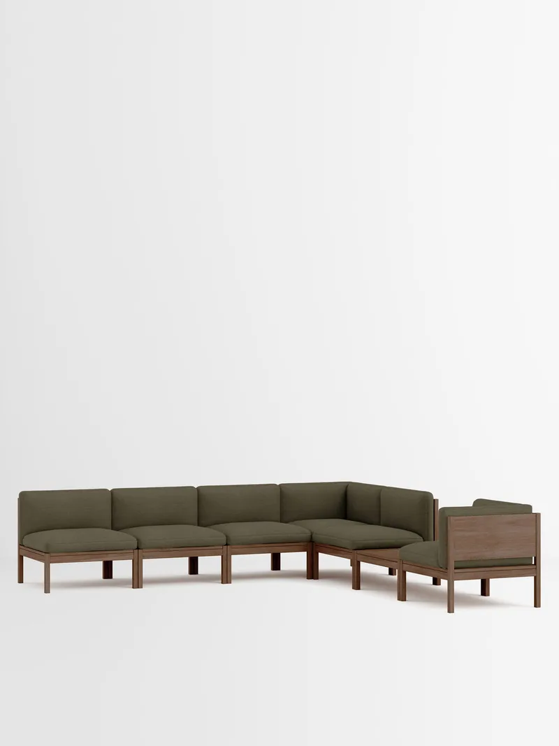Mixed Combination D by MOEBE in Re-Wool 2, Re-Wool 2 – 977, Smoked Oak – product photo 35 of 35