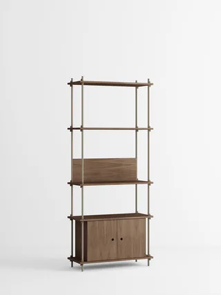 Shelving System – s.200.1.B by MOEBE in Smoked-Oak/Warm-Grey – product photo 4 of 4