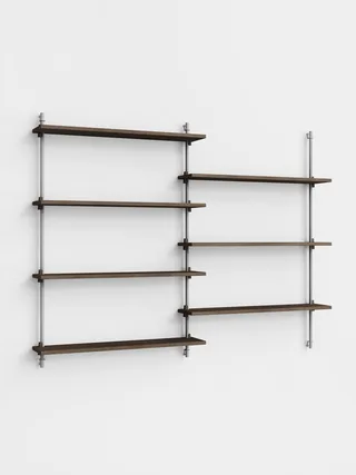 Wall Shelving – ws.115.2 by MOEBE in Black – product photo 4 of 5