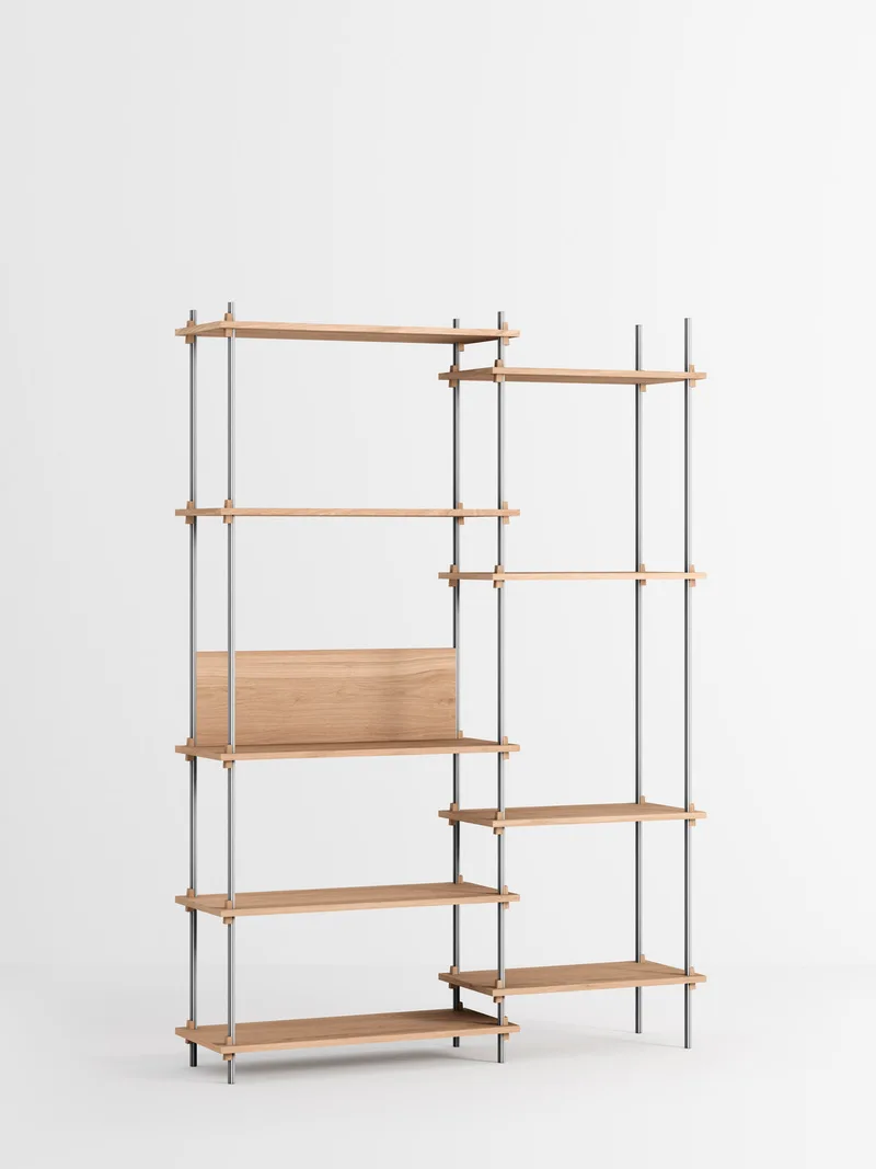 Shelving System – s.200.2.J von MOEBE in Black – Produktfoto 1 von 4