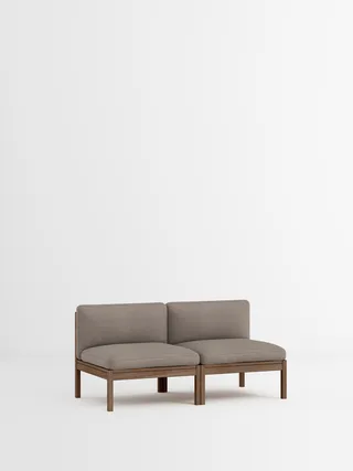 2 Seater Sofa by MOEBE in Autumn, Autumn 331, Smoked Oak – product photo 35 of 35