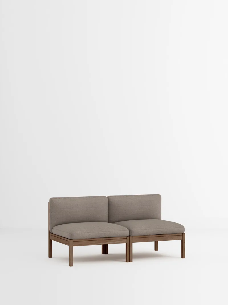 2 Seater Sofa by MOEBE in Autumn, Autumn 331, Smoked Oak – product photo 35 of 35