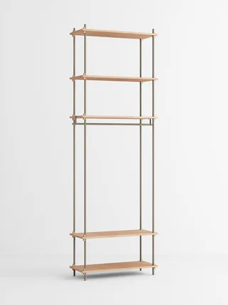 Shelving System – s.255.1.F van MOEBE in Oak/Warm-Grey – productfoto 4 van 4