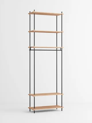 Shelving System – s.255.1.F by MOEBE in Oak/Black – product photo 4 of 4