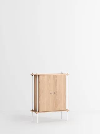 Shelving System – s.115.1.C by MOEBE in Oak/White – product photo 4 of 4