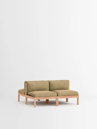 Mixed Combination A van MOEBE in Moss, Moss 0021, Oak – productfoto 34 van 34