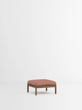 Ottoman van MOEBE in Re-Wool 2, Re-Wool 2 – 648, Smoked Oak – productfoto 35 van 35