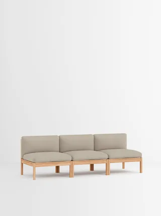 3 Seater Sofa van MOEBE in Autumn, Autumn 101, Oak – productfoto 24 van 34