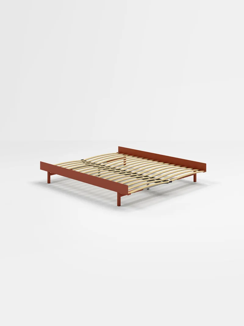 Bed 90 – 180 cm (Low) van MOEBE in Terracotta, Geen, 160 – productfoto 15 van 15