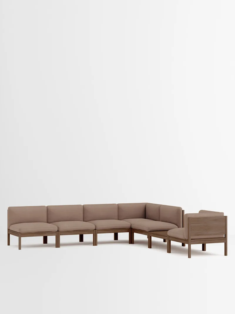 Mixed Combination D van MOEBE in Field 2, Field 2 – 343, Smoked Oak – productfoto 35 van 35