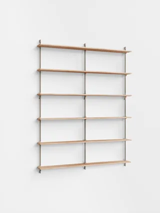 Wall Shelving – ws.200.2.B by MOEBE in Black – product photo 6 of 14