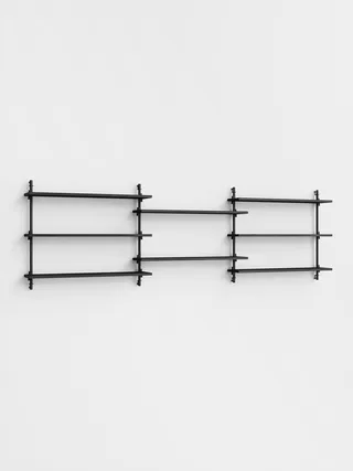 Wall Shelving – ws.65.3 by MOEBE in Black – product photo 4 of 4