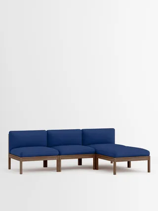 3 Seater Sofa with Chaise Longue von MOEBE in Field 2, Field 2 – 763, Smoked Oak – Produktfoto 33 von 33