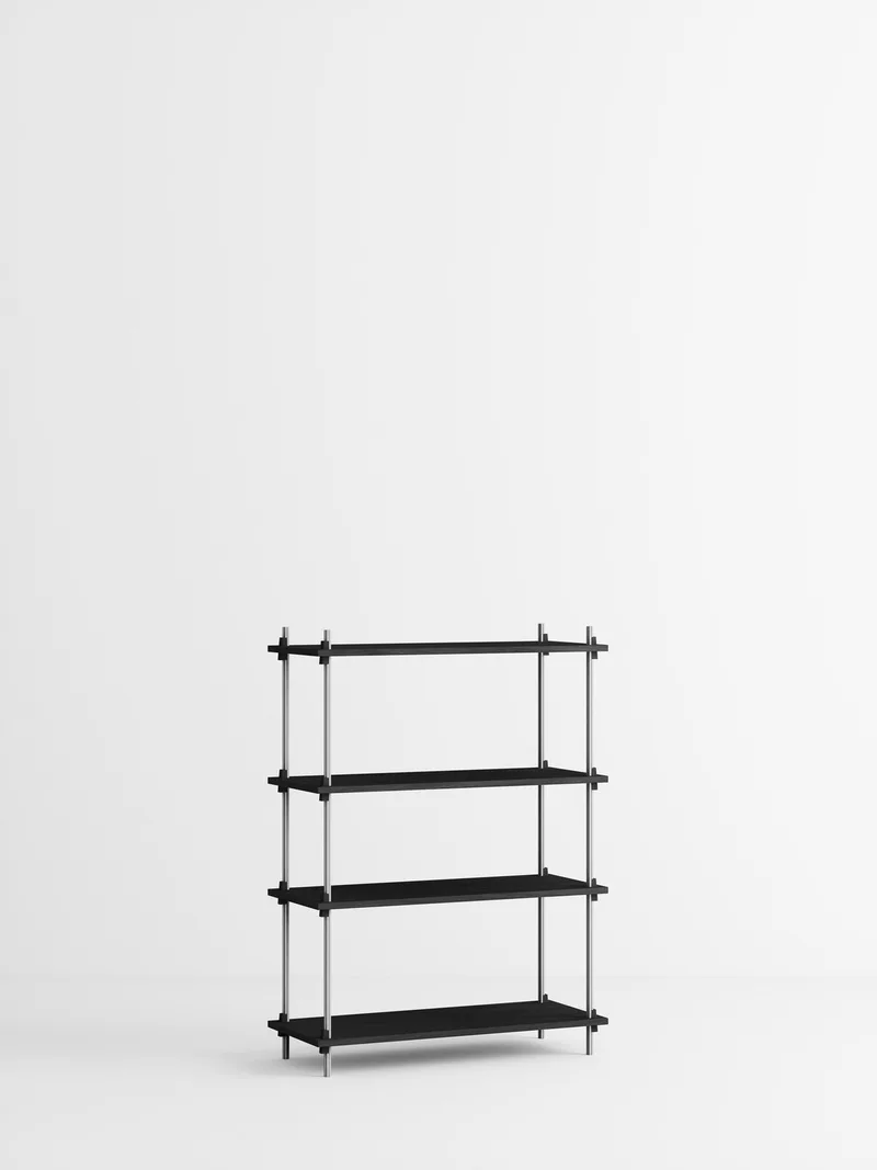 Shelving System – s.115.1.A de MOEBE en Black – photo du produit 2 sur 4