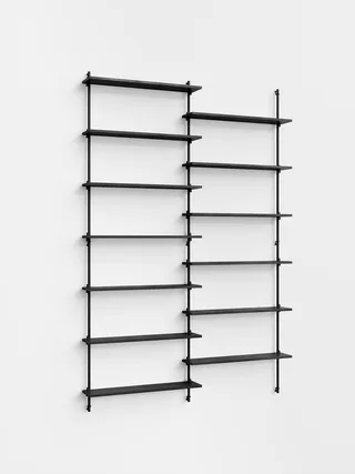 Wall Shelving – ws.230.2 von MOEBE in Black – Produktfoto 5 von 5