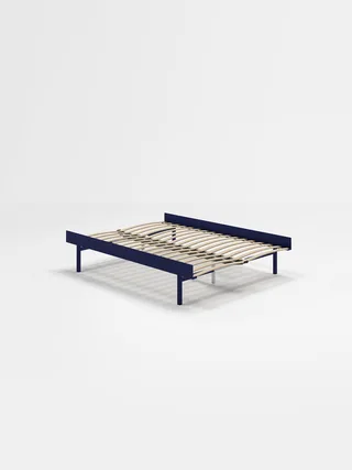 Bed 90 – 180 cm (High) von MOEBE in Cobalt Blue, Ohne, 150 – Produktfoto 12 von 12