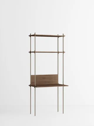Shelving System – s.200.1.D by MOEBE in Smoked-Oak/Warm-Grey – product photo 4 of 4