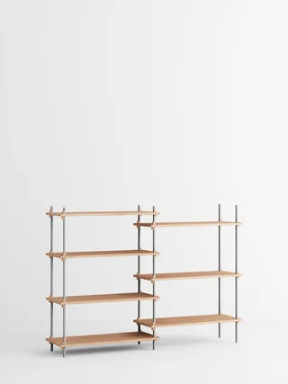 Shelving System – s.115.2.A by MOEBE in Black – product photo 1 of 3