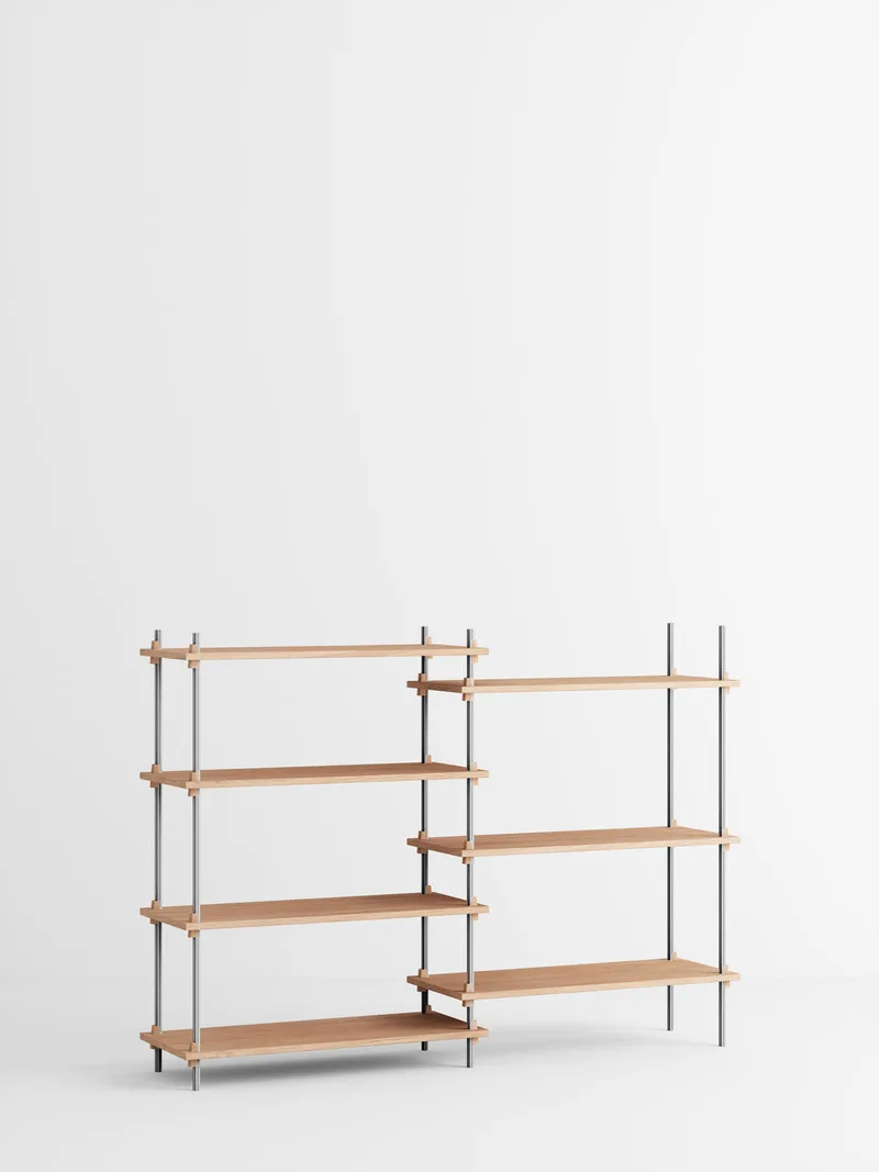 Shelving System – s.115.2.A by MOEBE in Black – product photo 1 of 3