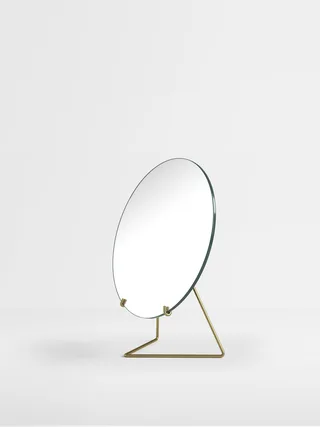 Standing Mirror de MOEBE en Ø20, Black – photo du produit 3 sur 4