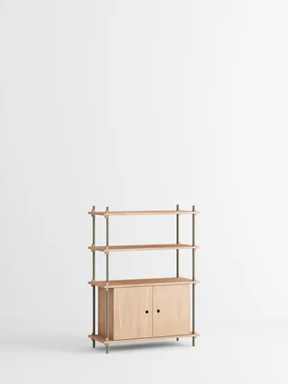 Shelving System – s.115.1.B by MOEBE in Oak/Warm-Grey – product photo 4 of 4