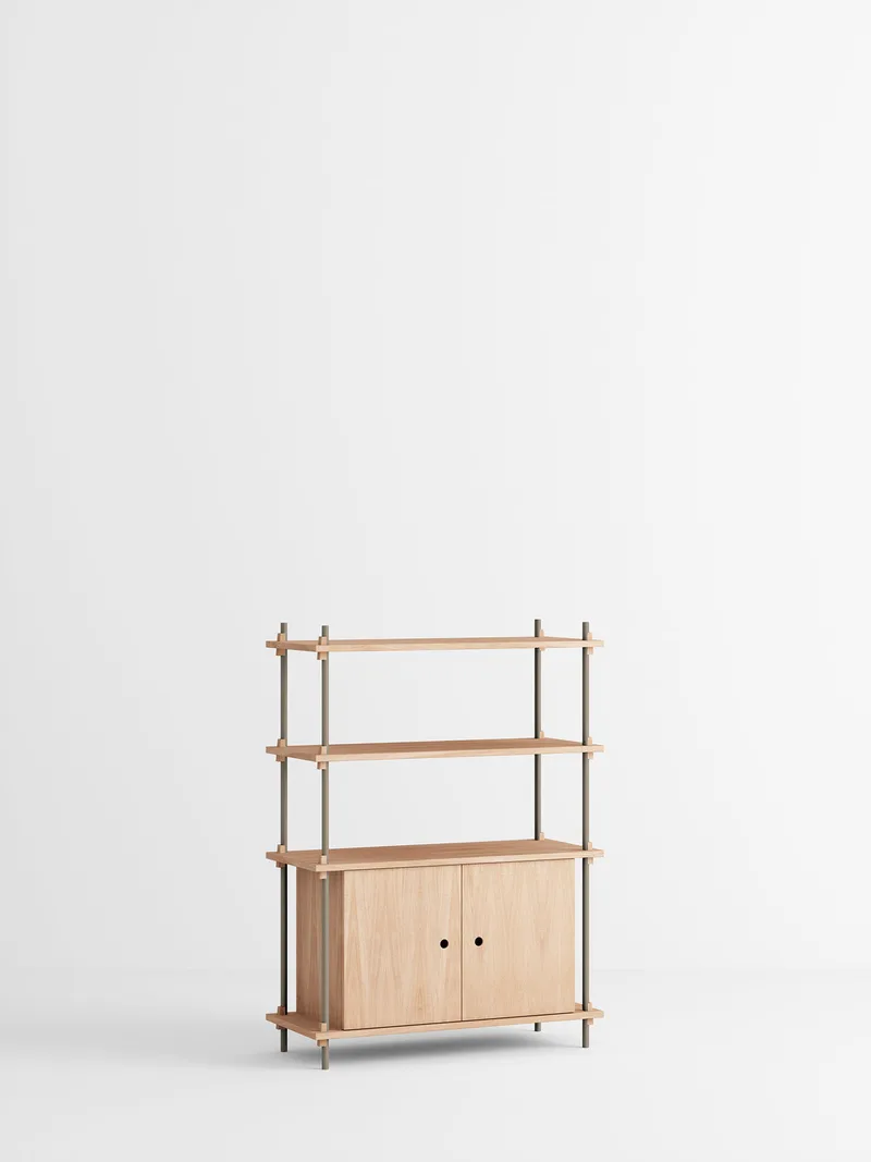 Shelving System – s.115.1.B by MOEBE in Oak/Warm-Grey – product photo 4 of 4