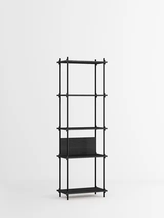 Shelving System – s.200.1.I by MOEBE in Black – product photo 4 of 4