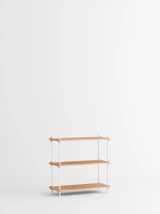 Shelving System – s.85.1.A van MOEBE in Oak/White – productfoto 4 van 4