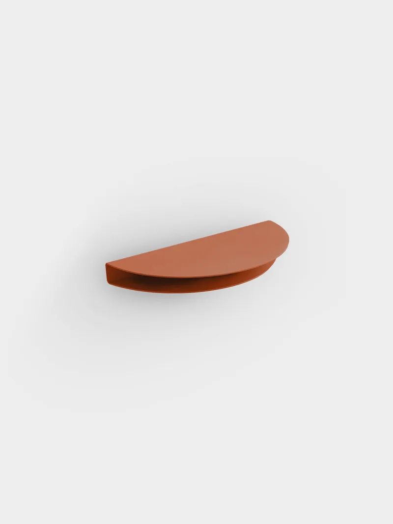 Half Moon Shelf de MOEBE en Large, Black – photo du produit 8 sur 10