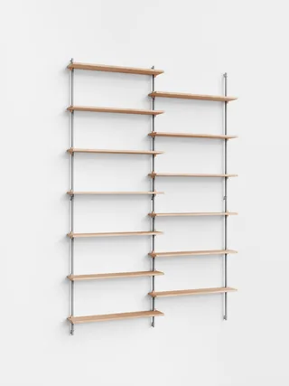 Wall Shelving – ws.230.2 von MOEBE in Black – Produktfoto 2 von 5