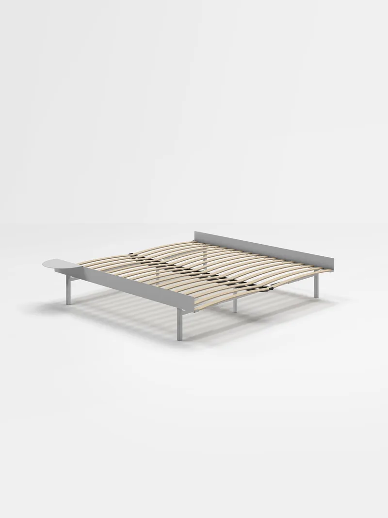 Bed 90 – 180 cm (High) von MOEBE in Stainless Steel, 1, 180 – Produktfoto 12 von 12