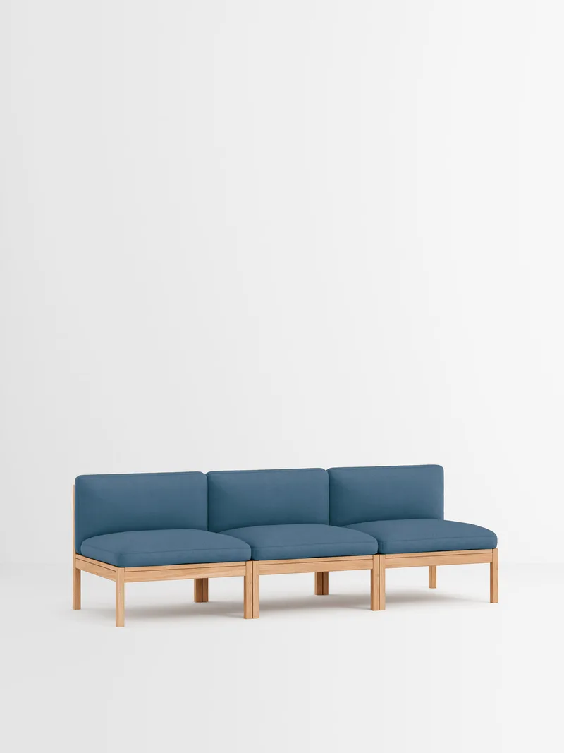 3 Seater Sofa van MOEBE in Autumn, Autumn 101, Oak – productfoto 19 van 34