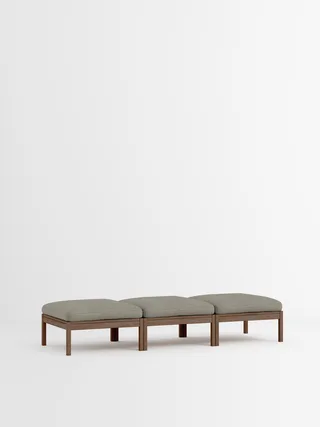 3 Seater Daybed von MOEBE in Re-Wool 2, Re-Wool 2 – 128, Smoked Oak – Produktfoto 35 von 35