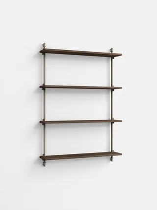 Wall Shelving – ws.115.1 by MOEBE in Smoked-Oak/Warm-Grey – product photo 4 of 4