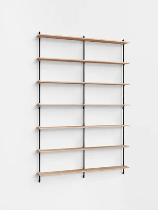 Wall Shelving – ws.230.2.B by MOEBE in Black – product photo 1 of 13