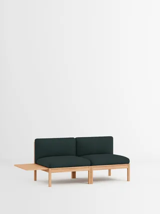 2 Seater Sofa with 1 Side Table von MOEBE in Autumn, Autumn 101, Oak – Produktfoto 1 von 34
