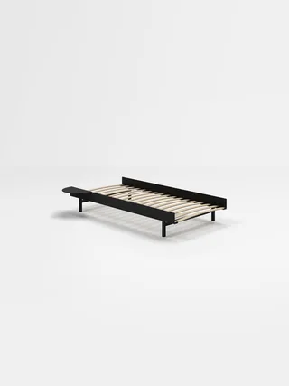Bed 90 – 180 cm (Low) by MOEBE in Black, 1, 140 – product photo 4 of 14