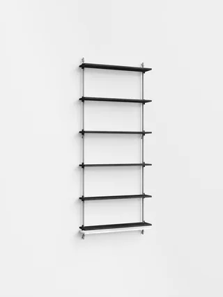 Wall Shelving – ws.200.1 von MOEBE in Black – Produktfoto 2 von 4