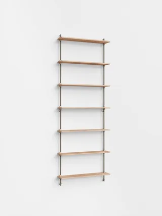 Wall Shelving – ws.230.1 van MOEBE in Oak/Warm-Grey – productfoto 4 van 4